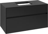 Villeroy & Boch Waschtischunterschrank Collaro C12500 1000 mm Volcano Black mit SoftClosing