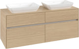 Villeroy & Boch Waschtischunterschrank Collaro C119 Nordic Oak 1400 mm mit 4 Auszügen und SoftClosing