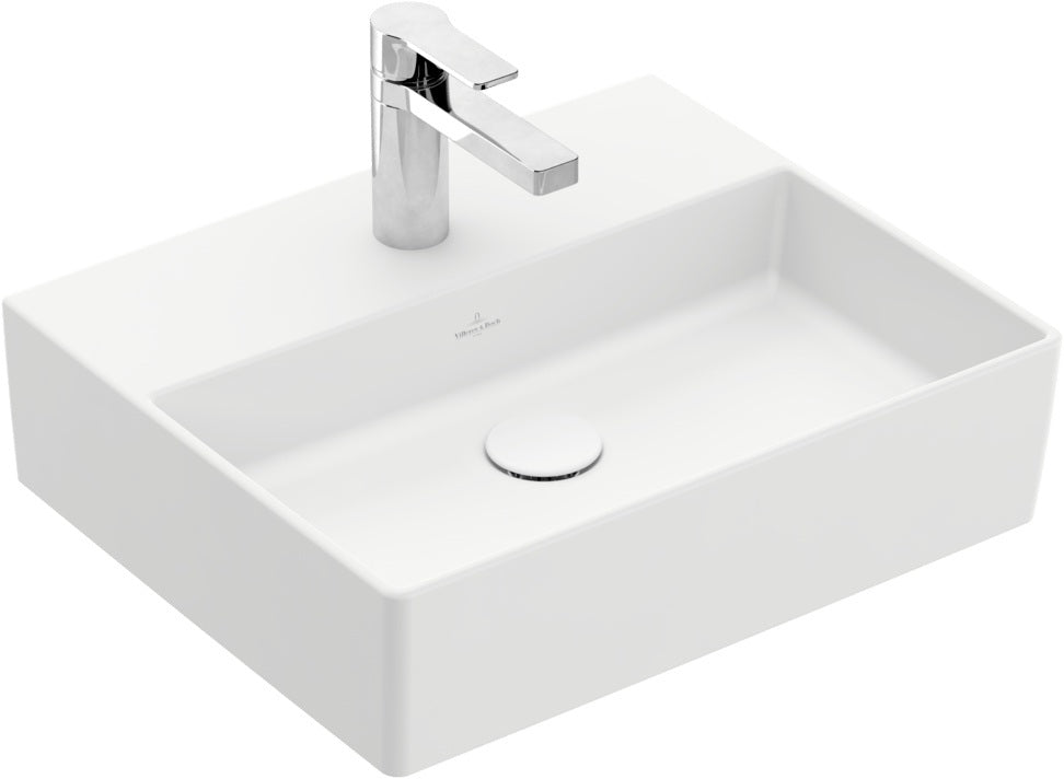 Villeroy & Boch Wandwaschbecken Memento 2.0 4A225F 500x420mm Rechteck Weiß Alpin