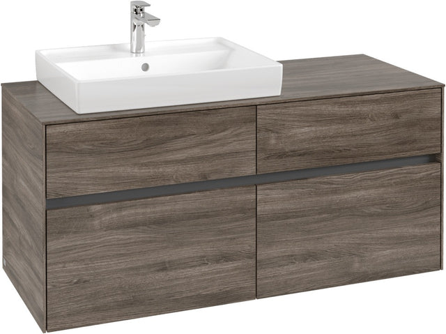 Villeroy & Boch Waschtischunterschrank Collaro C082 1200 mm Stone Oak mit 4 Auszügen und SoftClosing