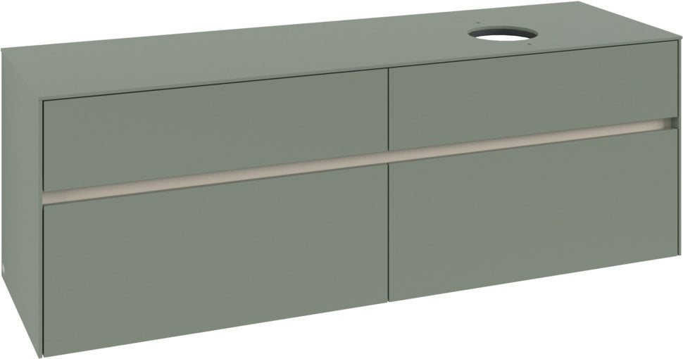 Villeroy & Boch Waschtischunterschrank Collaro C051 1600 mm White Oak mit SoftClosing