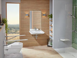 Villeroy & Boch Squaro Infinity Duschwanne 1800x1000mm Stone White – Rechteck, Rutschhemmung C