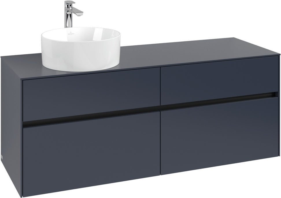 Villeroy & Boch Waschbeckenunterschrank Collaro C046 1400 mm White Oak mit 4 Auszügen