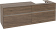 Villeroy & Boch Collaro Waschtischunterschrank 1600 mm Arizona Oak mit Beleuchtung und 4 Auszügen