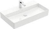 Villeroy & Boch Wandwaschbecken Memento 2.0 800 mm Rechteck Weiß Alpin