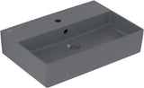 Villeroy & Boch Wandwaschbecken Memento 2.0 60 cm Graphite CeramicPlus TitanCeram