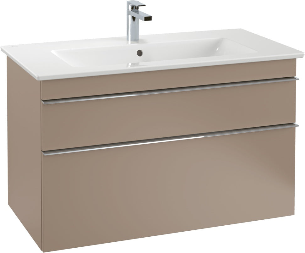 Villeroy & Boch Venticello A Waschbeckenunterschrank 953 mm Glossy White mit SoftClosing