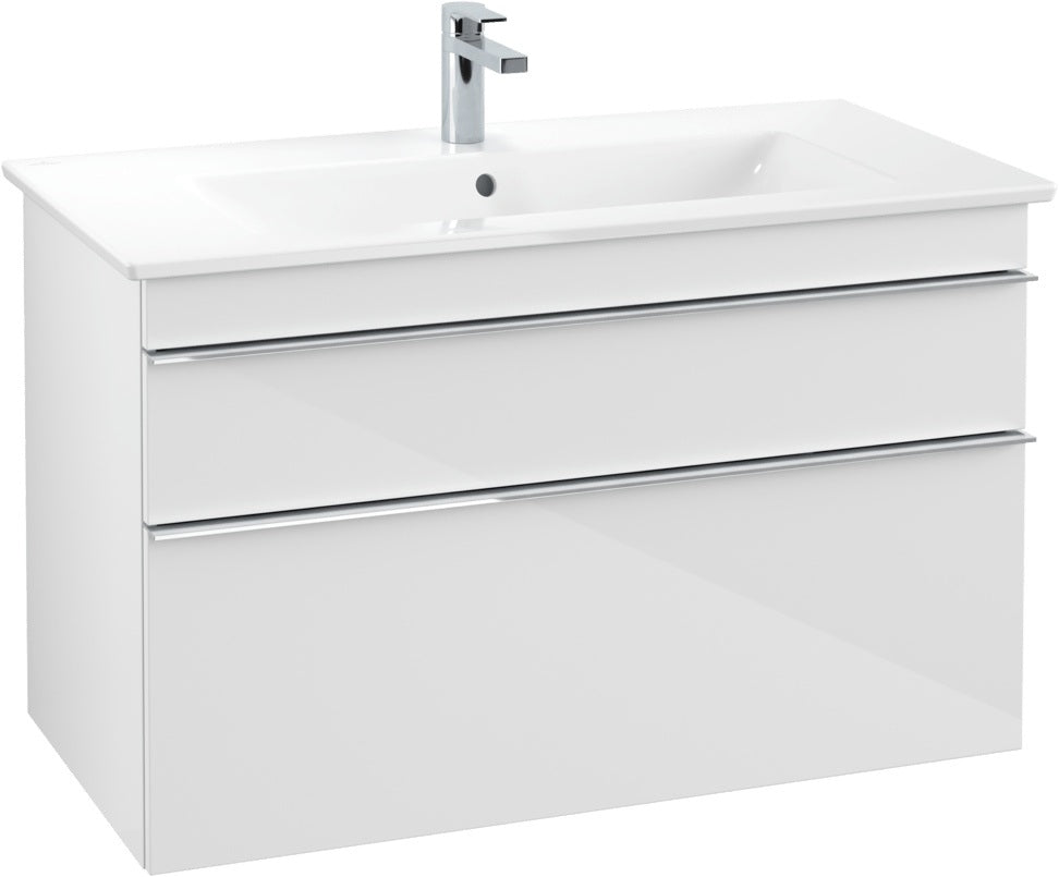 Villeroy & Boch Venticello A Waschbeckenunterschrank 953 mm Glossy White mit SoftClosing
