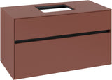 Villeroy & Boch Waschtischunterschrank Collaro C12500 1000 mm White Oak – 2 Auszüge, SoftClosing