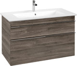 Villeroy & Boch Venticello A Waschbeckenunterschrank 953 mm Glossy White mit SoftClosing