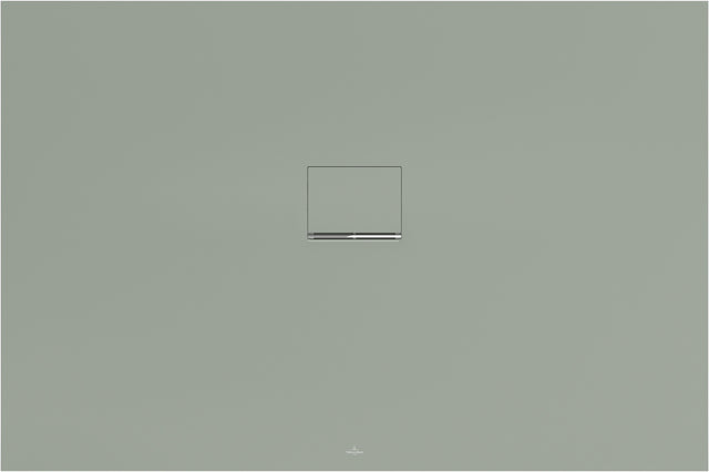 Villeroy & Boch Squaro Infinity Duschwanne 1500x1000mm Morning Green – Rechteck, Rutschhemmung C, Quaryl