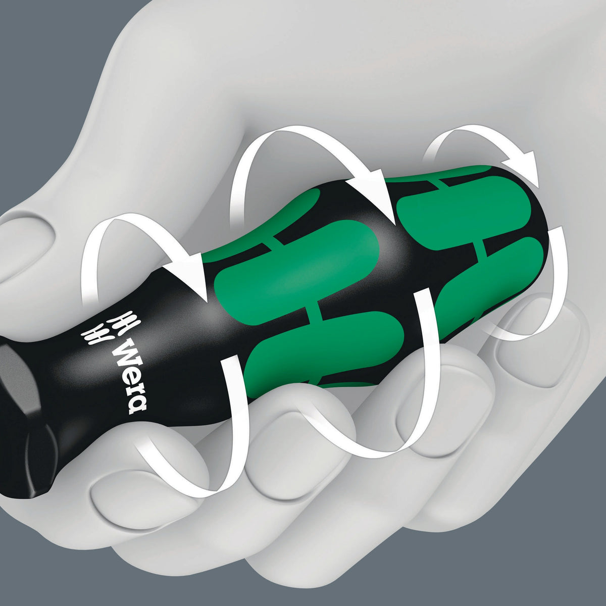 WERA Schraubendreher 367 HF Torx TX 8 Kraftform mit Haltefunktion