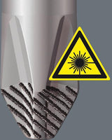 WERA Schraubendreher 1834 Schlitz 6 mm Lasertip Kraftform Ball-Grip für Feinmechanik