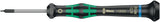 WERA Elektronik-Feinmechanik-Schraubendreher 2050 PH 1, Klingenlänge 80 mm, Kraftform-Micro-Griff