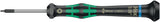WERA Elektronik-Feinmechanik-Schraubendreher 2050 PH 1, Klingenlänge 80 mm, Kraftform-Micro-Griff