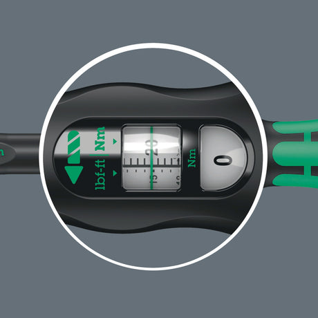 WERA Drehmomentschlüsselset Klick-Torque C 3 Set 2 11-teilig 40-200 Nm 1/2 Zoll