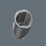 WERA Steckschlüsseleinsatz 8790 HMB Deep 3/8 Zoll 11 mm – Take it easy Farbkennzeichnung, Chrom-Vanadium
