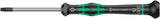 WERA Elektronik-Feinmechanik-Schraubendreher 2050 PH 1, Klingenlänge 80 mm, Kraftform-Micro-Griff