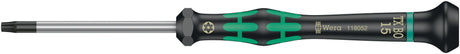 WERA Elektronik-Feinmechanik-Schraubendreher 2050 PH 1, Klingenlänge 80 mm, Kraftform-Micro-Griff