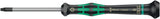 WERA Elektronik-Feinmechanik-Schraubendreher 2050 PH 1, Klingenlänge 80 mm, Kraftform-Micro-Griff