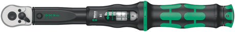 WERA Drehmomentschlüssel Click-Torque A 5 1/4 Zoll 2,5-25 Nm mit hör- und fühlbarem Auslösesignal