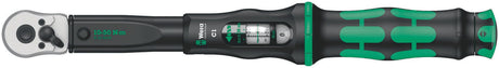 WERA Drehmomentschlüssel Click-Torque A 5 1/4 Zoll 2,5-25 Nm mit hör- und fühlbarem Auslösesignal