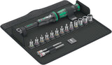 WERA Drehmomentschlüsselset Bicycle Set Torque 1 16-tlg. 2,5-25 Nm 1/4 Zoll