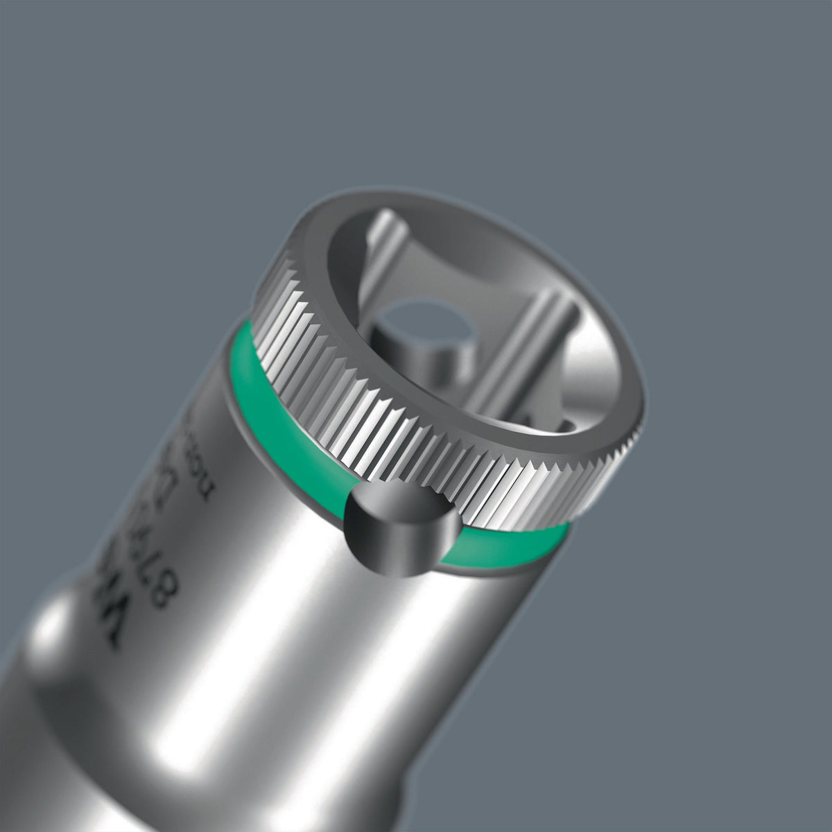 WERA Steckschlüsseleinsatz 8790 HMB Deep 3/8 Zoll 11 mm – Take it easy Farbkennzeichnung, Chrom-Vanadium