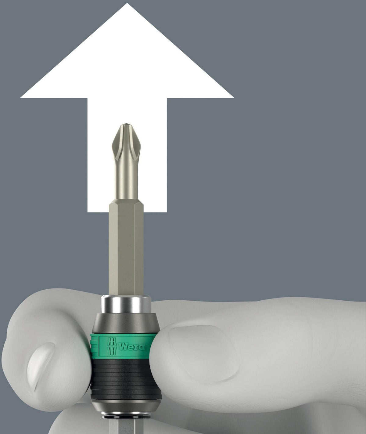 Wera Bitsatz Kraftform Kompakt 41 11-teilig mit Rapidaptor-Schnellwechselfutter