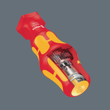 WERA Handgriff 827 T i Kraftform Turbo VDE isoliert für VDE Wechselklingen