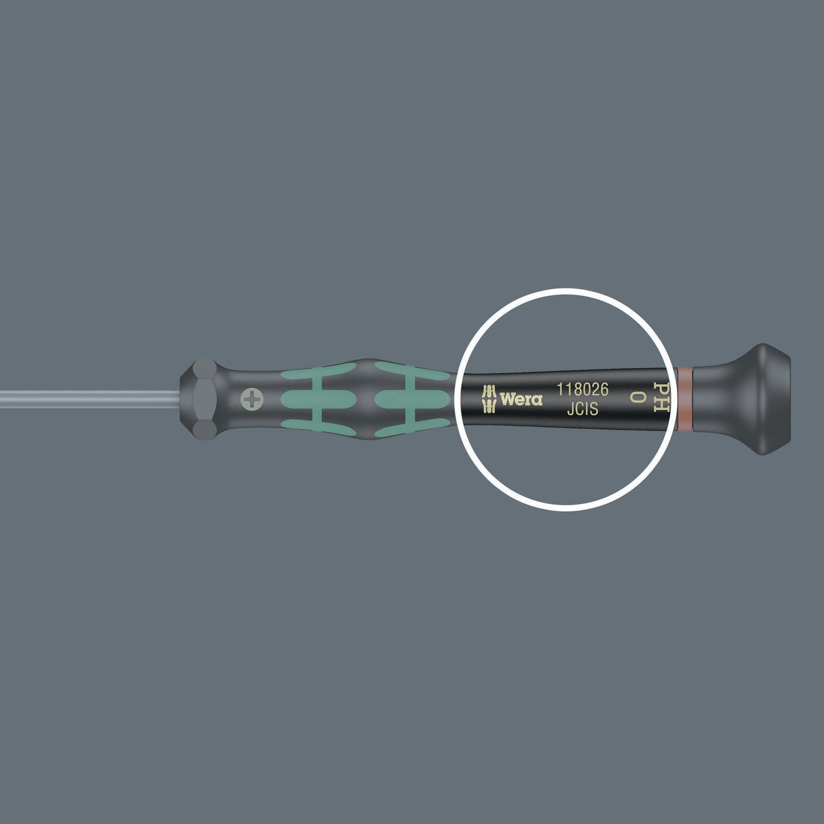 WERA Elektronikerschraubendreher 2054 Hex-Plus 0,7 mm – Feinmechanik Präzisionswerkzeug