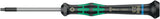 WERA Elektronik-Feinmechanik-Schraubendreher 2050 PH 1, Klingenlänge 80 mm, Kraftform-Micro-Griff