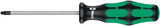 WERA Schraubendreher 367 TORX BO T 10 mit 2K-Griff und BlackPoint-Spitze