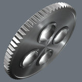 WERA Steckschlüsselsatz Zyklop Metal 29-tlg. 3/8 Zoll SW 8-19 mm mit 76-Zahn-Knarre