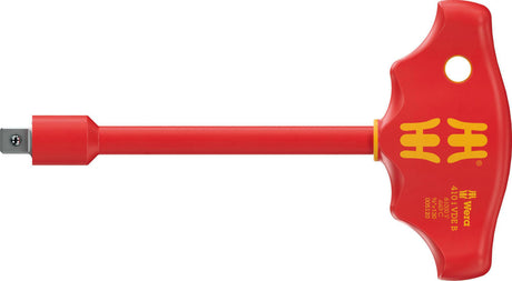 WERA Adapterschraubendreher 410 iVDE B für 3/8" Steckschlüsseleinsätze, Innenvierkant, VDE 1000 V