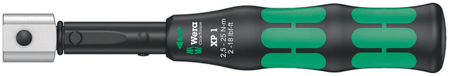 Wera Drehmomentschlüssel Click-Torque XP 1, 9x12mm, 2,5-25 Nm, voreinstellbar