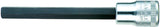 STAHLWILLE Steckschlüsseleinsatz 1054/8 1/2 Zoll 6-kant SW 8 mm – extra lang, Chrom-Alloy-Stahl