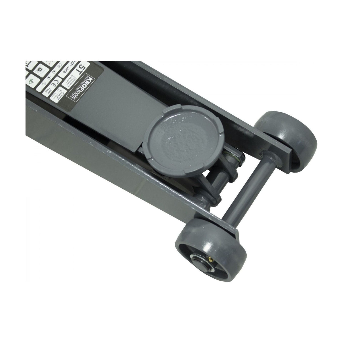 KROFtools 5 T Hydraulischer Rangierwagenheber Tonnen – Profi-Wagenheber für Pkw & leichte Nutzfahrzeuge, 150–685 mm Hubhöhe - 4906