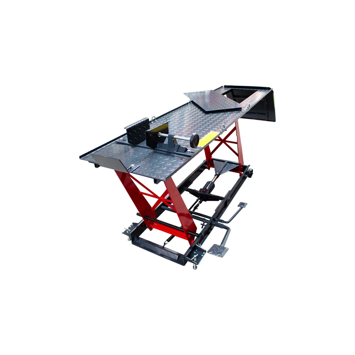 KROFtools 450 kg Hydraulische Motorradhebebühne – Profi-Hebebühne für Motorräder & Roller, 175–750 mm Hubhöhe Modell - 9860