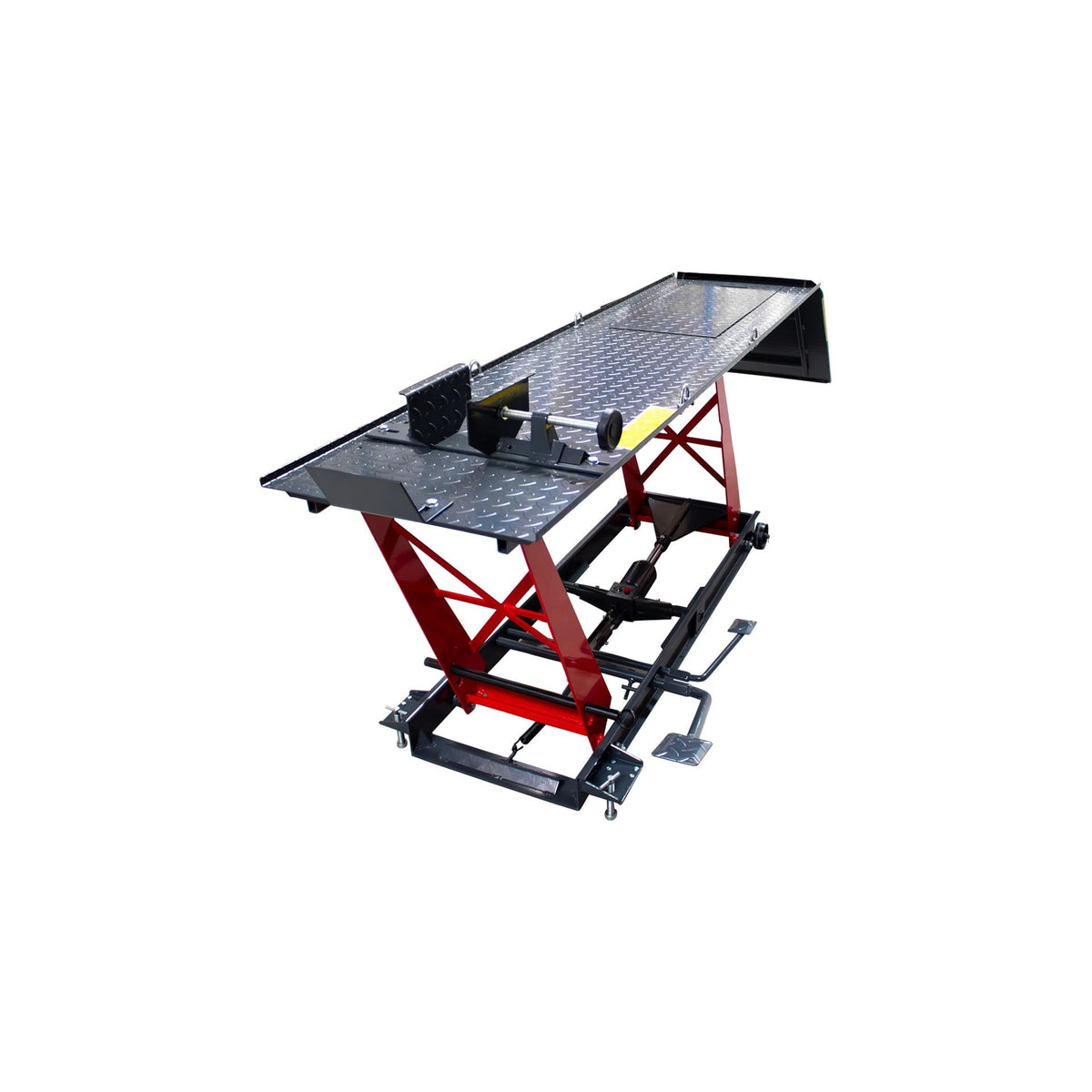 KROFtools 450 kg Hydraulische Motorradhebebühne – Profi-Hebebühne für Motorräder & Roller, 175–750 mm Hubhöhe Modell - 9860