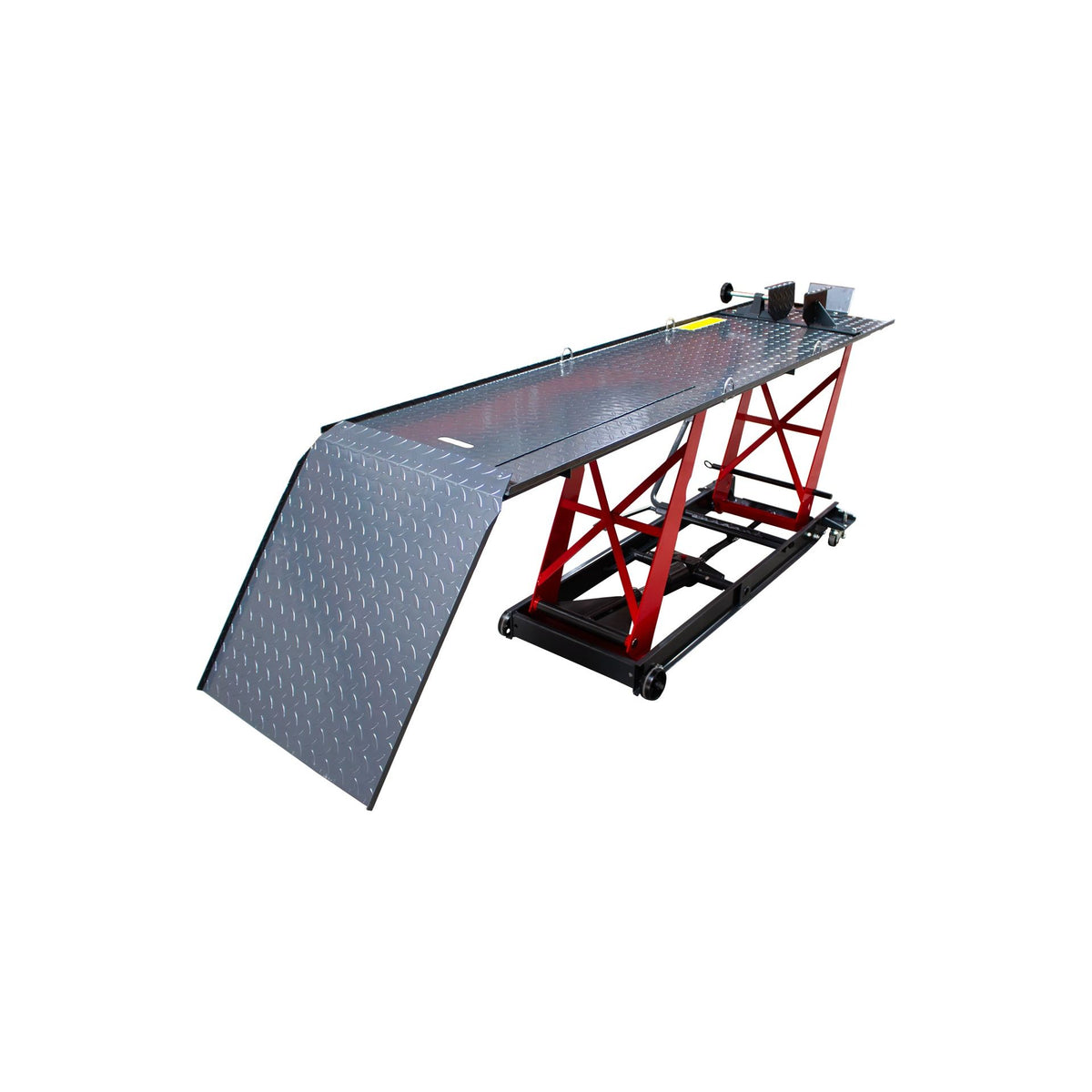 KROFtools 450 kg Hydraulische Motorradhebebühne – Profi-Hebebühne für Motorräder & Roller, 175–750 mm Hubhöhe Modell - 9860