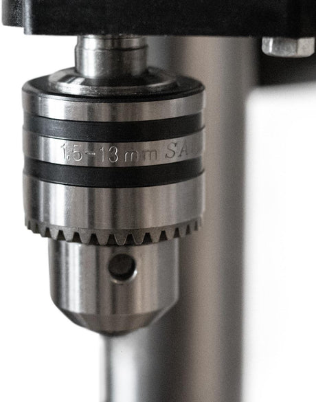 STAHLWERK Säulenbohrmaschine BD-350 ST B16 – 350 W, 13 mm Bohrdurchmesser, stufenlose Höhenverstellung