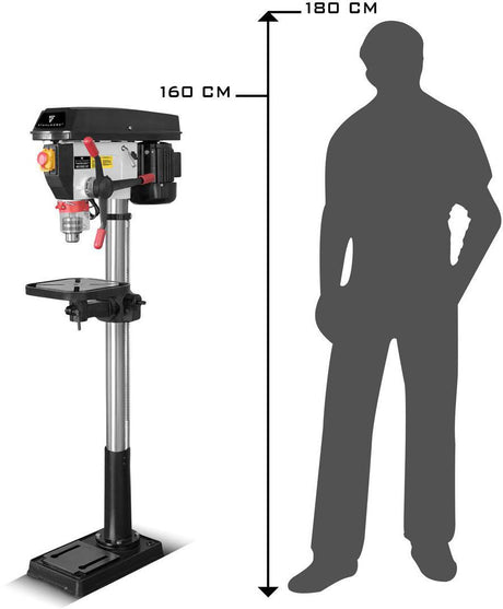 STAHLWERK BD-900 ST Säulenbohrmaschine 900 W MT3/MK3 – präzise Metallbearbeitung