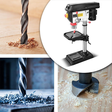 STAHLWERK BD-550 ST Säulenbohrmaschine MT2/MK2 550W 16mm für Metall, Holz & Kunststoff