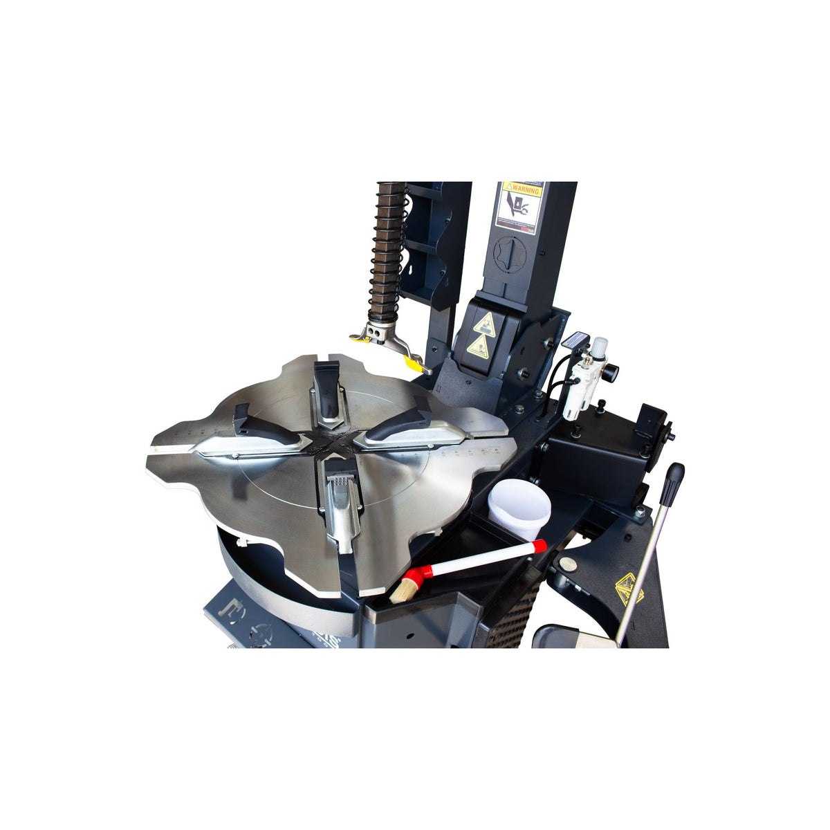 KROFtools 2 Speed Profi Reifenmontiermaschine HEAVY DUTY 14 - 26'' Runflat Reifen Montiermaschine mit Hilfsarm 400V - KIT90169018