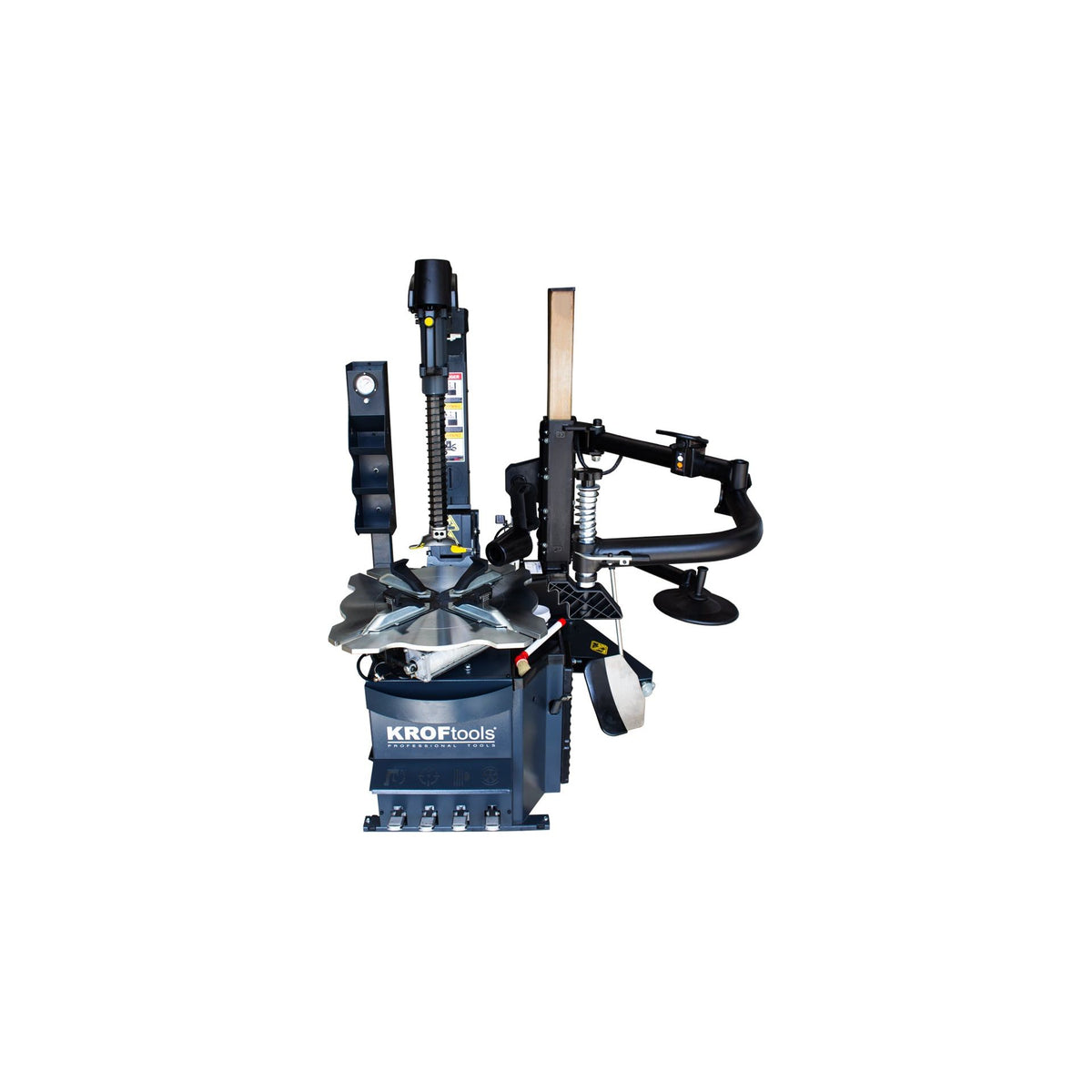 KROFtools 2 Speed Profi Reifenmontiermaschine HEAVY DUTY 14 - 26'' Runflat Reifen Montiermaschine mit Hilfsarm 400V - KIT90169018