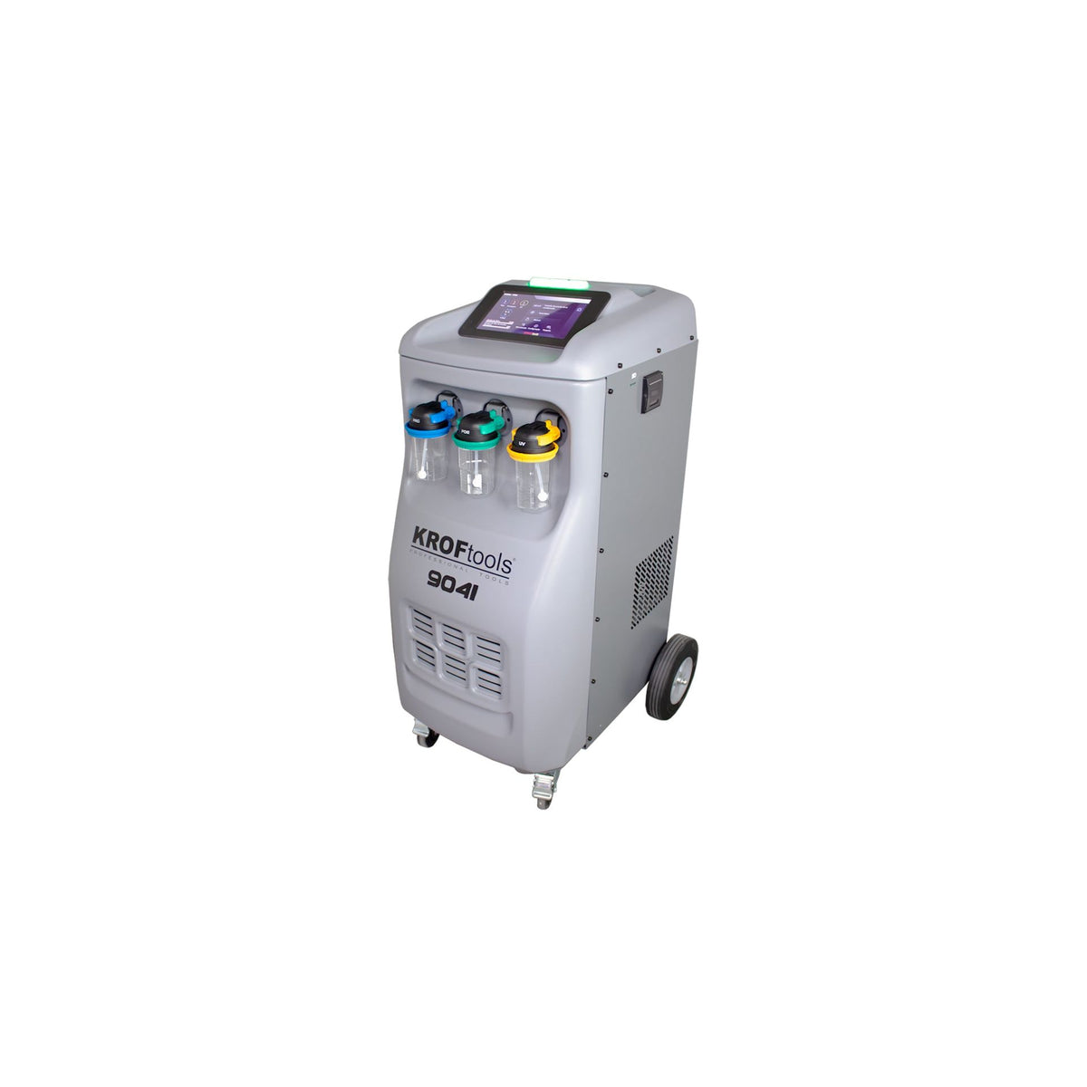 KROFtools Profi Klimaservicegerät R1234yf Servicegerät vollautomatisch, 10" Farbdisplay, Thermodrucker - Modell - 9041
