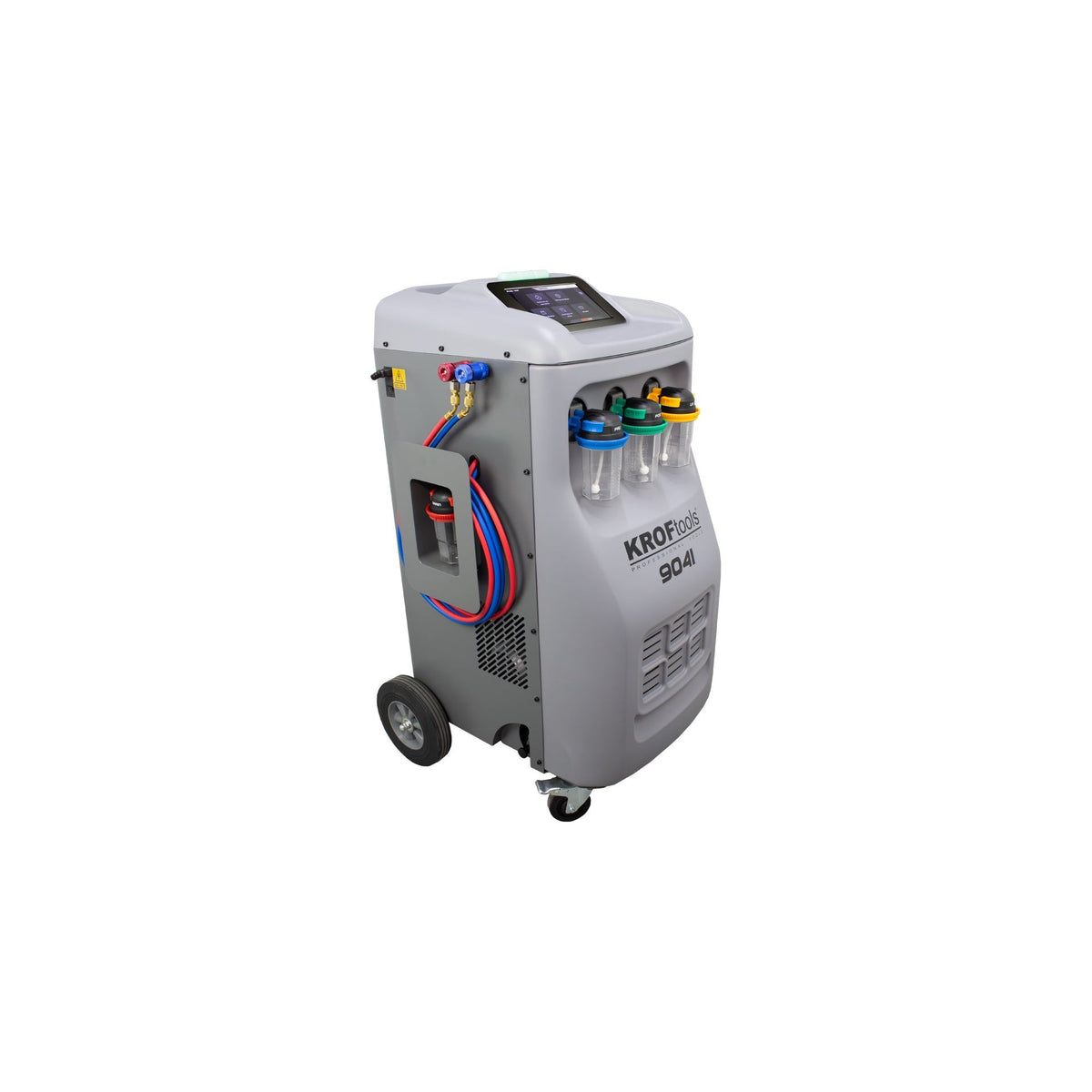 KROFtools Profi Klimaservicegerät R1234yf Servicegerät vollautomatisch, 10" Farbdisplay, Thermodrucker - Modell - 9041