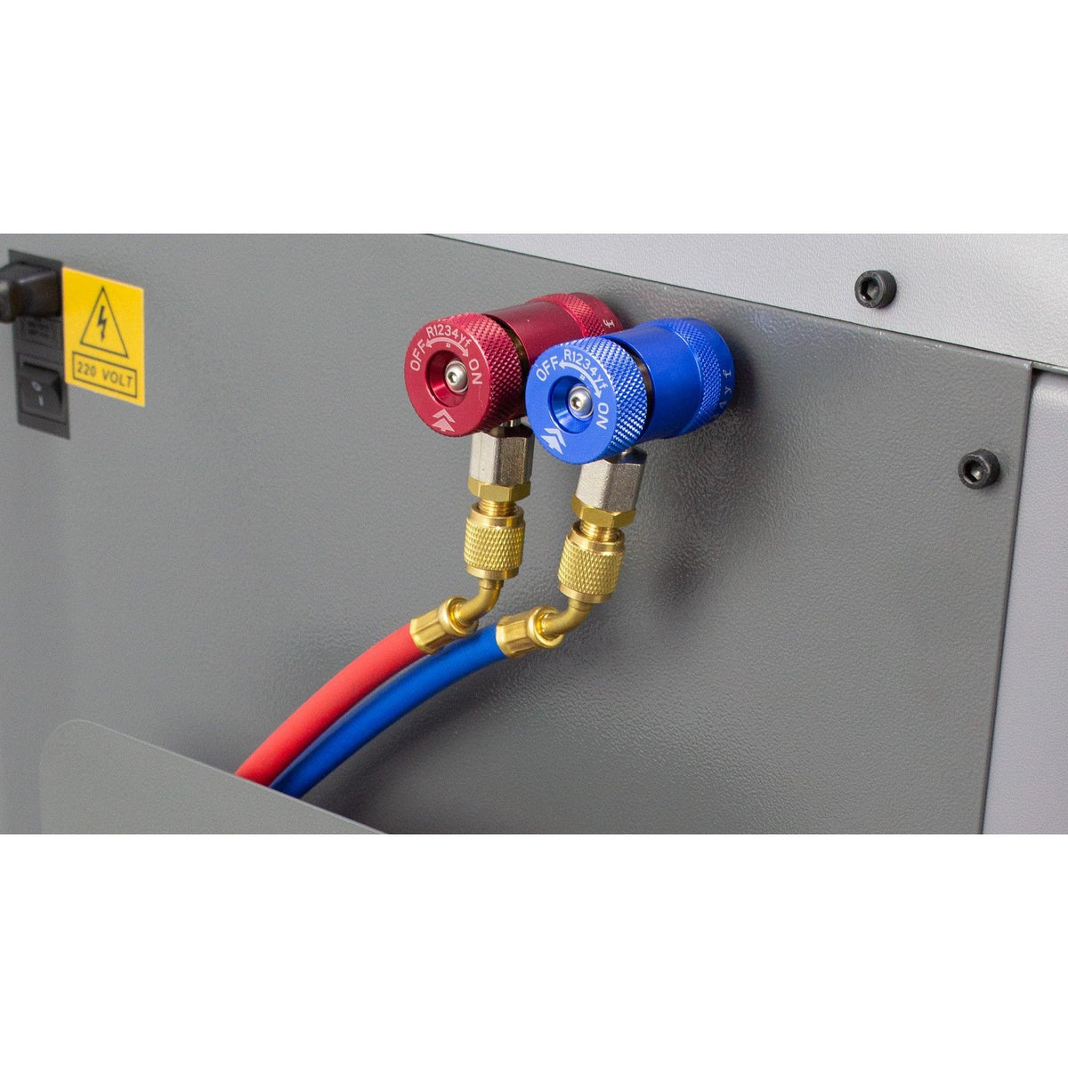 KROFtools Profi Klimaservicegerät R1234yf Servicegerät vollautomatisch, 10" Farbdisplay, Thermodrucker - Modell - 9041