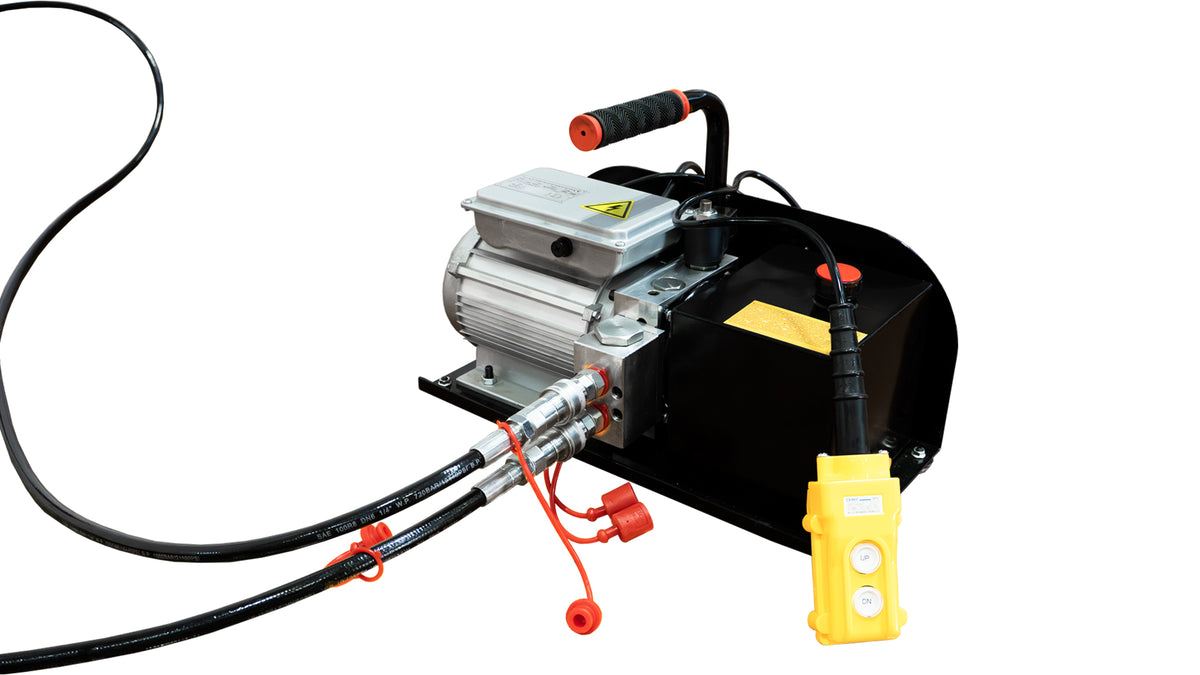 KROFtools 2500kg Mobile Hebebühne 90mm flach - KFZ Auto Hebebühne mit Fernbedienung ohne Hydrauliköl geliefert - 9813